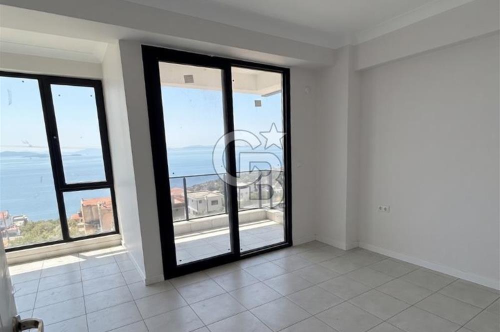 Çandarlı Eykoda'da Deniz Manzaralı Villa