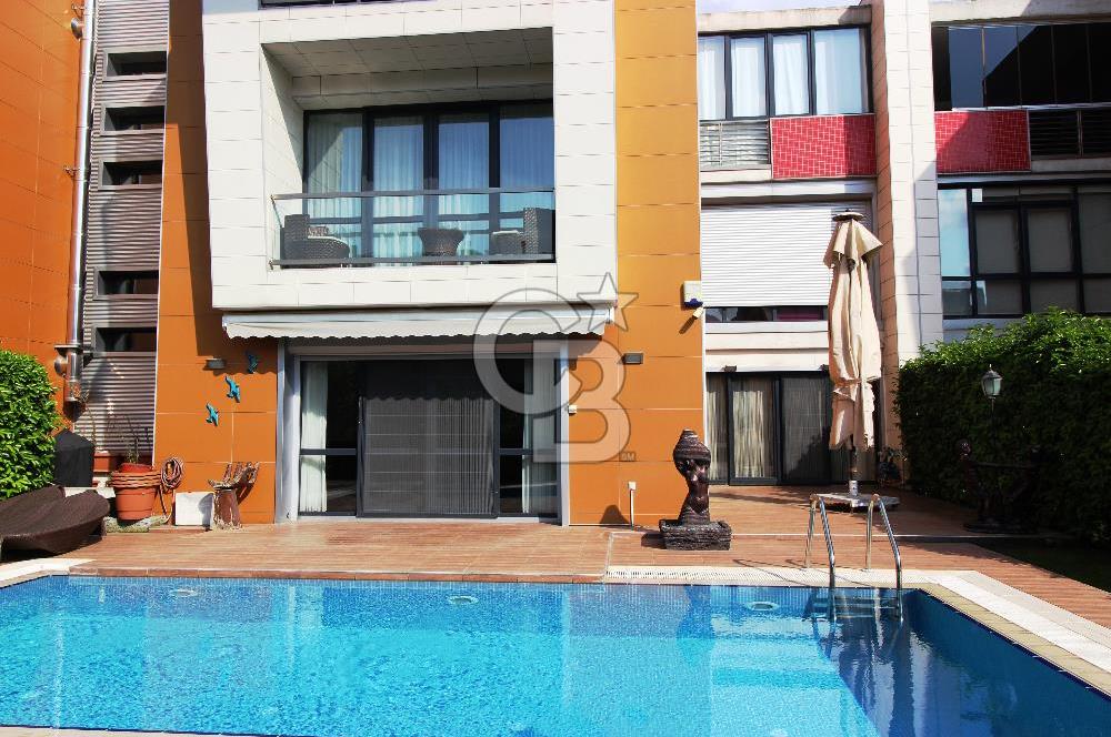 SİNPAŞ LAGÜN KİRALIK BENZERSİZ ÖZEL YAPIM HAVUZLU 320m2 4+1 İRİS BAHÇE DUBLEKS DAİRE FIRSATI