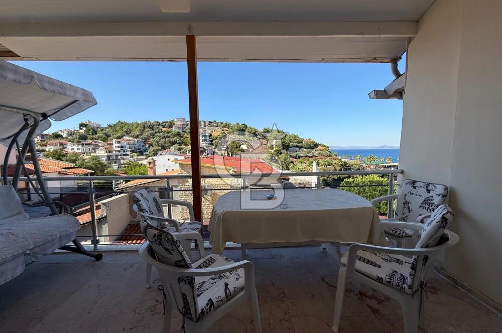 Karaburun mordoğan ayıbalığı koyunda eşsiz manzaralı villa