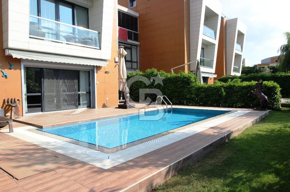SİNPAŞ LAGÜN KİRALIK BENZERSİZ ÖZEL YAPIM HAVUZLU 320m2 4+1 İRİS BAHÇE DUBLEKS DAİRE FIRSATI