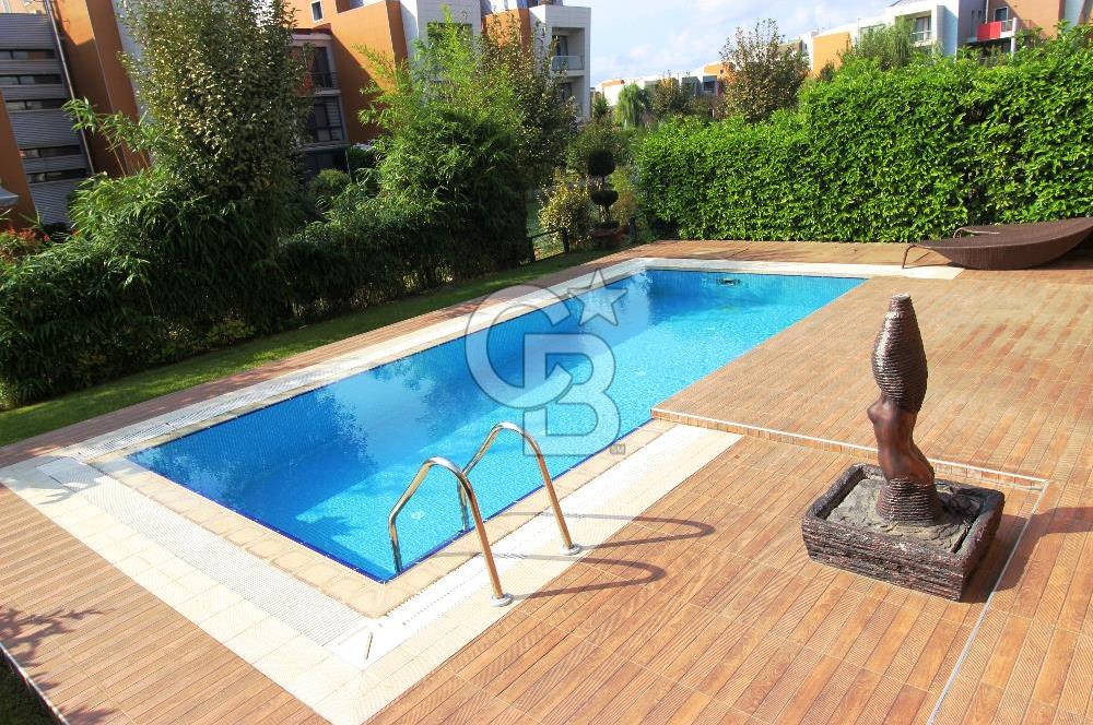 SİNPAŞ LAGÜN KİRALIK BENZERSİZ ÖZEL YAPIM HAVUZLU 320m2 4+1 İRİS BAHÇE DUBLEKS DAİRE FIRSATI