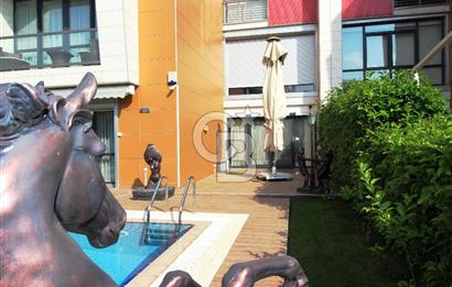 SİNPAŞ LAGÜN KİRALIK BENZERSİZ ÖZEL YAPIM HAVUZLU 320m2 4+1 İRİS BAHÇE DUBLEKS DAİRE FIRSATI