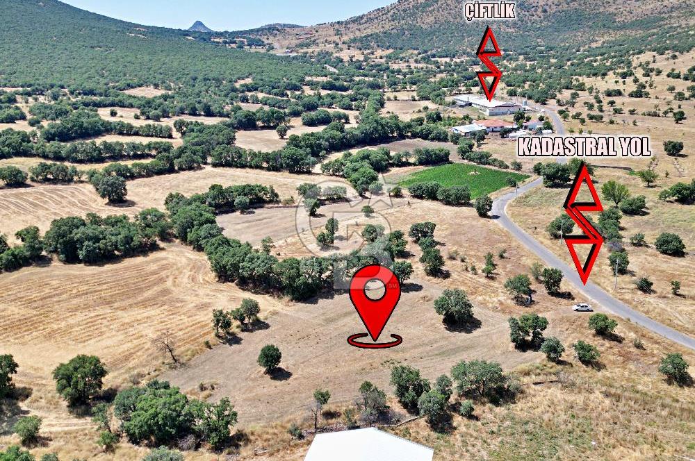 CB OPİA'DAN ELEKTRİK VE SU HATTI BULUNAN 5.631 m² SATILIK TARLA