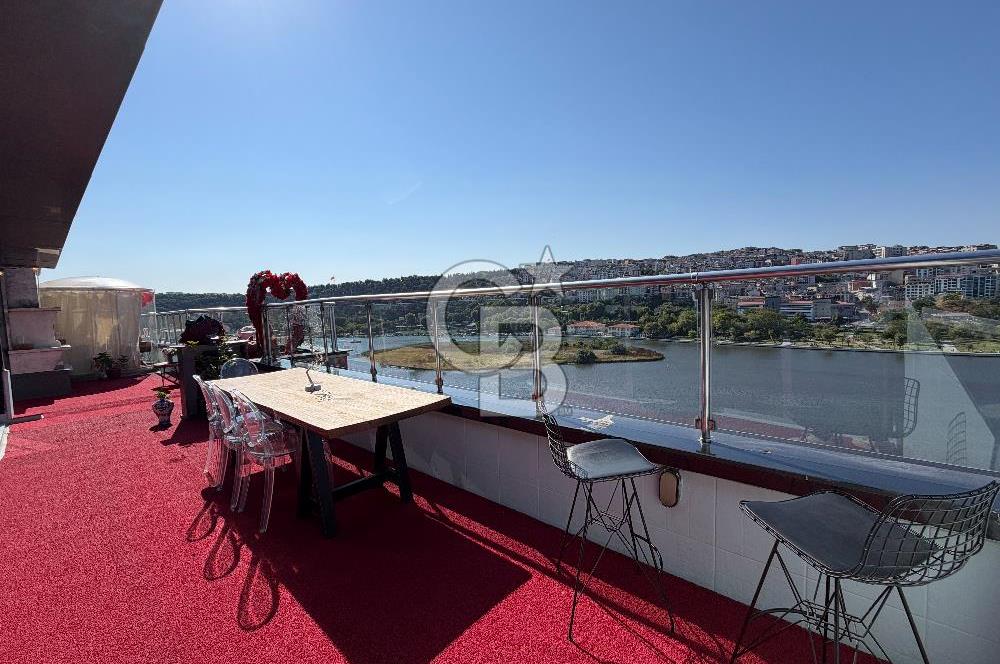 HALIC MANZARALI VE TERASLI! PLAZADA SATILIK PRESTIJLI OFIS