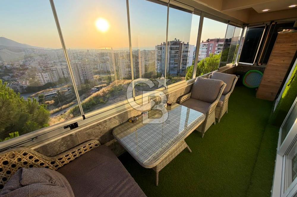 KARABAĞLAR AYDINLAR BİR SİTESİ SATILIK DENİZ MANZARALI DAİRE