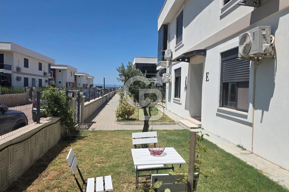 Ayvalık Altınova Kolaylı Plus'ta Havuzlu Sitede Bahçe Katı 1+1