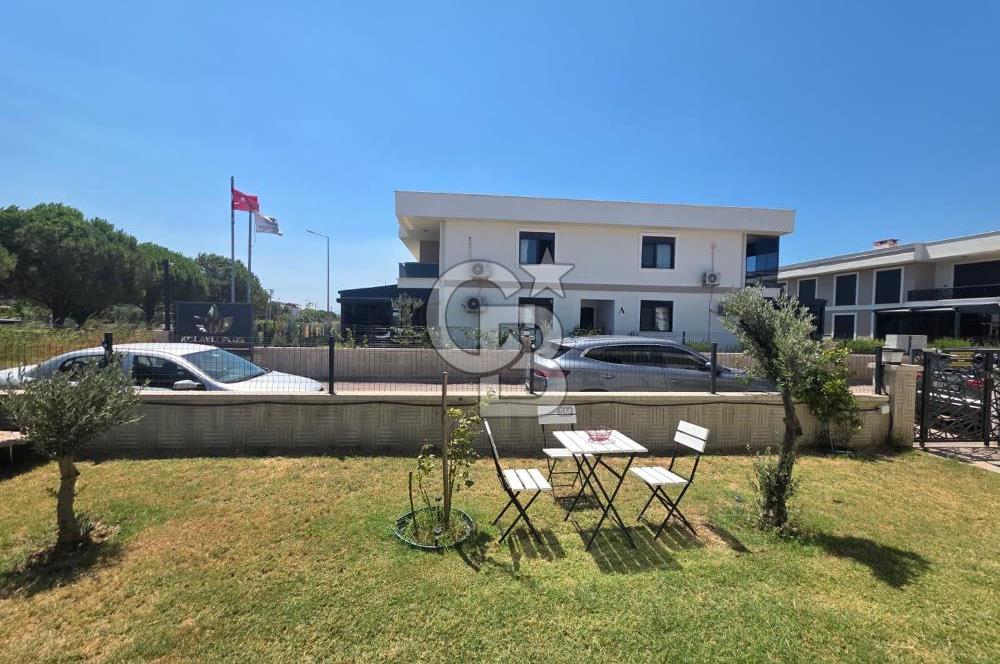 Ayvalık Altınova Kolaylı Plus'ta Havuzlu Sitede Bahçe Katı 1+1