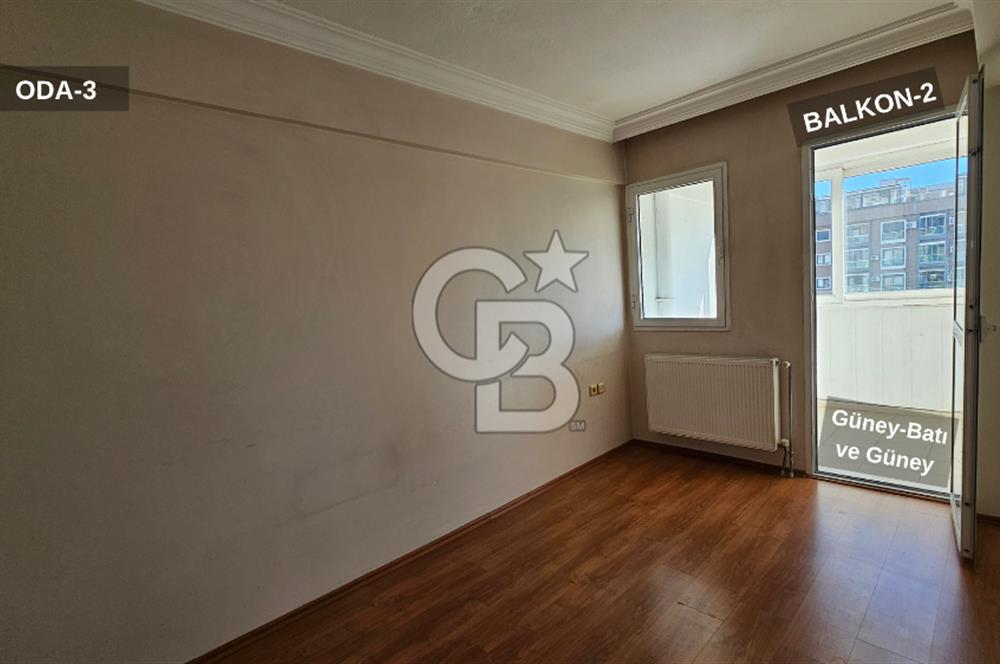 Bayraklı Soğukkuyu'da 3+1 Kiralık Daire Arakat Asansör Otopark