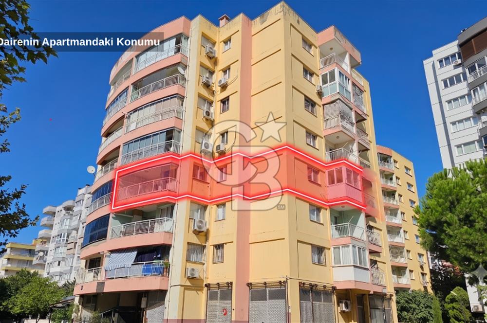 Bayraklı Soğukkuyu'da 3+1 Kiralık Daire Arakat Asansör Otopark