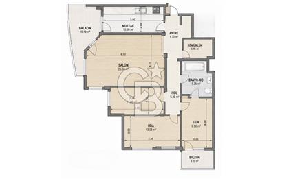 Bayraklı Soğukkuyu'da 3+1 Kiralık Daire Arakat Asansör Otopark