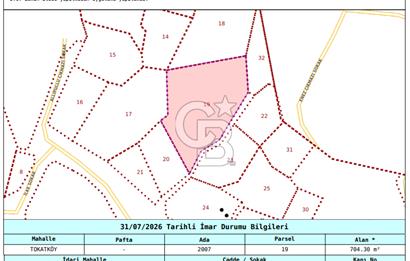 BEYKOZ TOKATKÖY DENİZ MANZARLI 704M2 MÜSTAKİL,KİPTAŞA KOMŞU ARSA