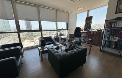 Ventus Tower Bayraklı'da Deniz Manzaralı Satılık Prestijli Ofis