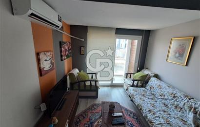 Seyrek'te Havuzlu ve Yeşillikli Site Eşyalı Kiralık 1+1