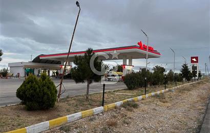 KONYA ESKİŞEHİR YOLU ÜZERİNDE SATILIK FAAL AKARYAKIT İSTASYONU