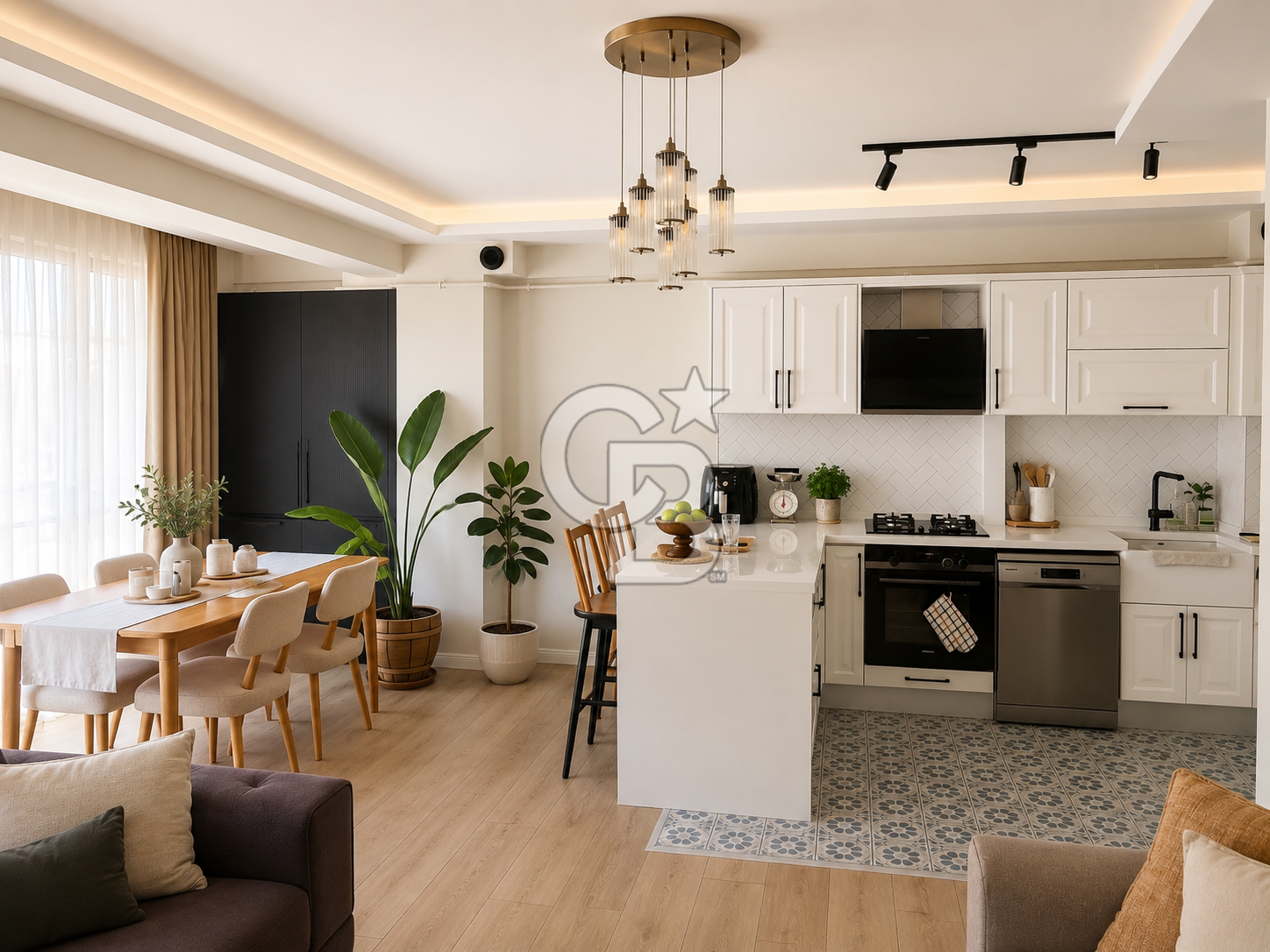 ÇANAKKALE DEMİRCİOĞLU FERAH MODERN 2+1 SATILIK DUBLEKS DAİRE