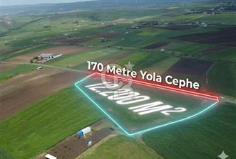 Silivri Kadıköy'de 12.200 m² Tarla Yola Cephe Elektrik Su mevcut - 1 - 364244