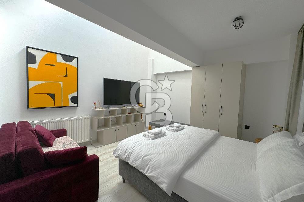Şişhanede 4. Katta Konumlu Tarihi Binada 40 m2 Şık Loft Kiralık Daire