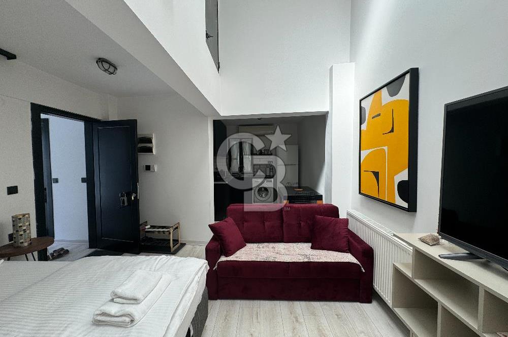 Şişhanede 4. Katta Konumlu Tarihi Binada 40 m2 Şık Loft Kiralık Daire