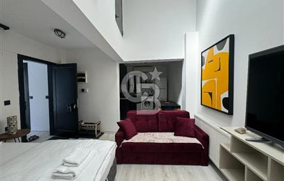 Şişhanede 4. Katta Konumlu Tarihi Binada 40 m2 Şık Loft Kiralık Daire