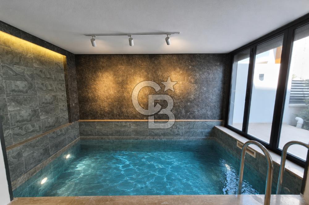 MENEMEN VİLLAKENT'TE ÖZEL HAVUZLU & SAUNALI 4+1 TRİPLEX VİLLA