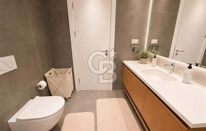 Çeşme Folkart Blu Deniz&Havuz Cepheli Kiralık Teraslı 2.5+1 Suit
