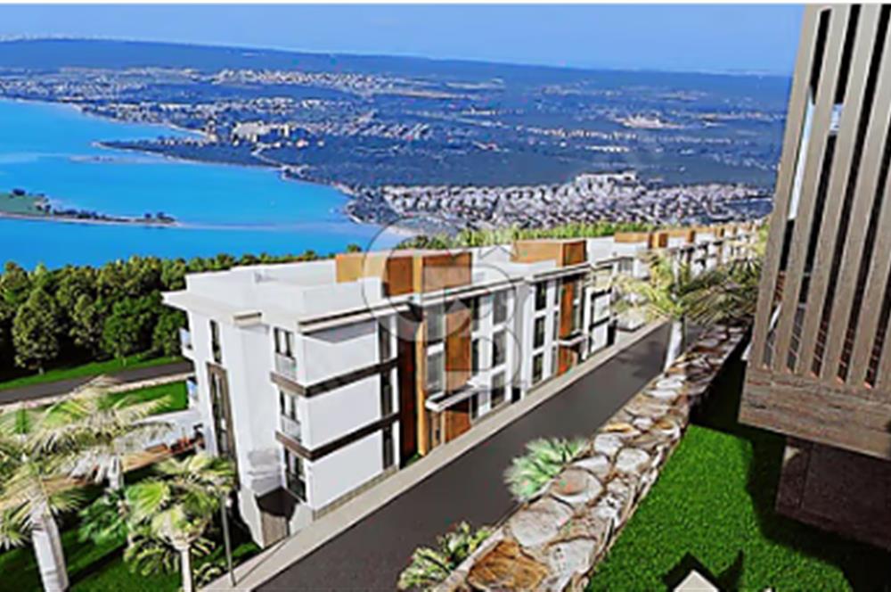 DİDİM AKBÜK'TE PANORAMİK DENİZ MANZARALI PRESTİJLİ PROJEDE 2+1