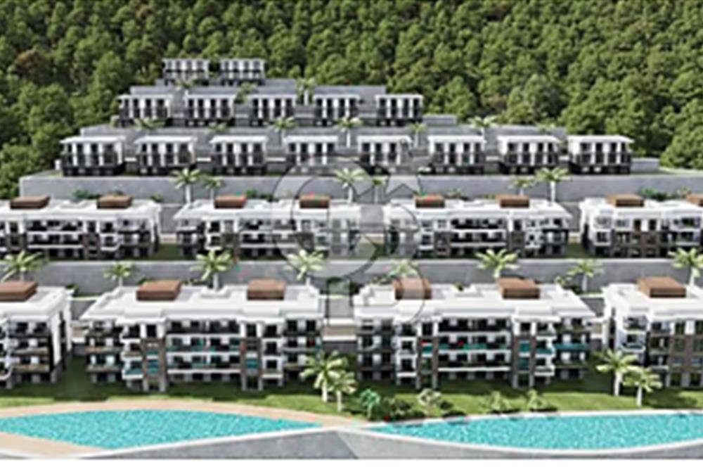 DİDİM AKBÜK'TE PANORAMİK DENİZ MANZARALI PRESTİJLİ PROJEDE 2+1