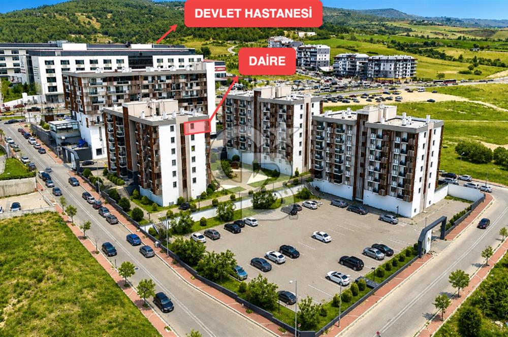ÇANAKKALE HAMİDİYE MAH MEDİGARDEN FULL EŞYALI 1+1 SATILIK DAİRE 