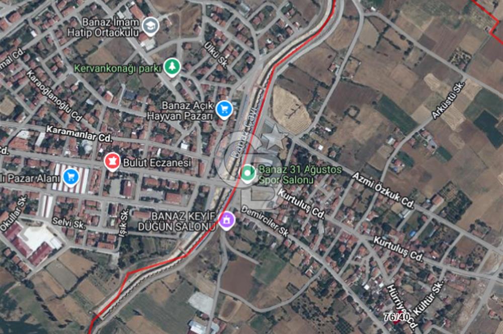 Uşak islam Mahallesinde İmarlı Arsa