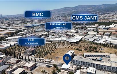 BORNOVA PINARBAŞI KÖŞE KONUM, 1.500 m² KOMPLE SATILIK BİNA