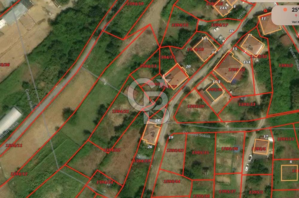 ŞİLE KERVANSARAYDA KÖY İÇİ İMARLI 890 M² MÜSTAKİL TAPULU ARSA