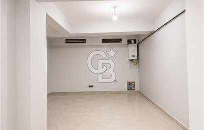 Kazancı'da Yeni Binada Yüksek Tavanlı İki Katlı Kiralık Dükkan