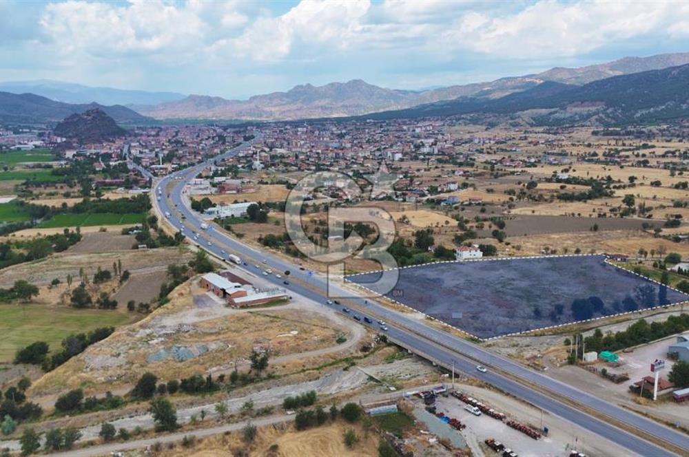 Çorum Osmancık Yola Cephe Satılık Ticari Arsa