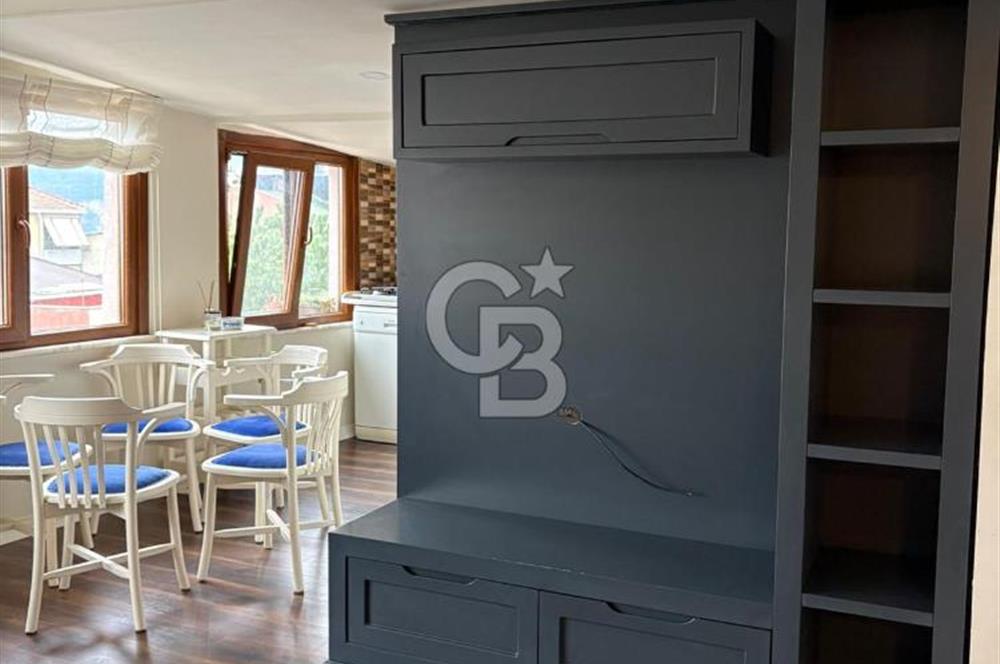 Sarıyer Rumeli Kavağında Deniz Manzaralı Eşyalı 1+1