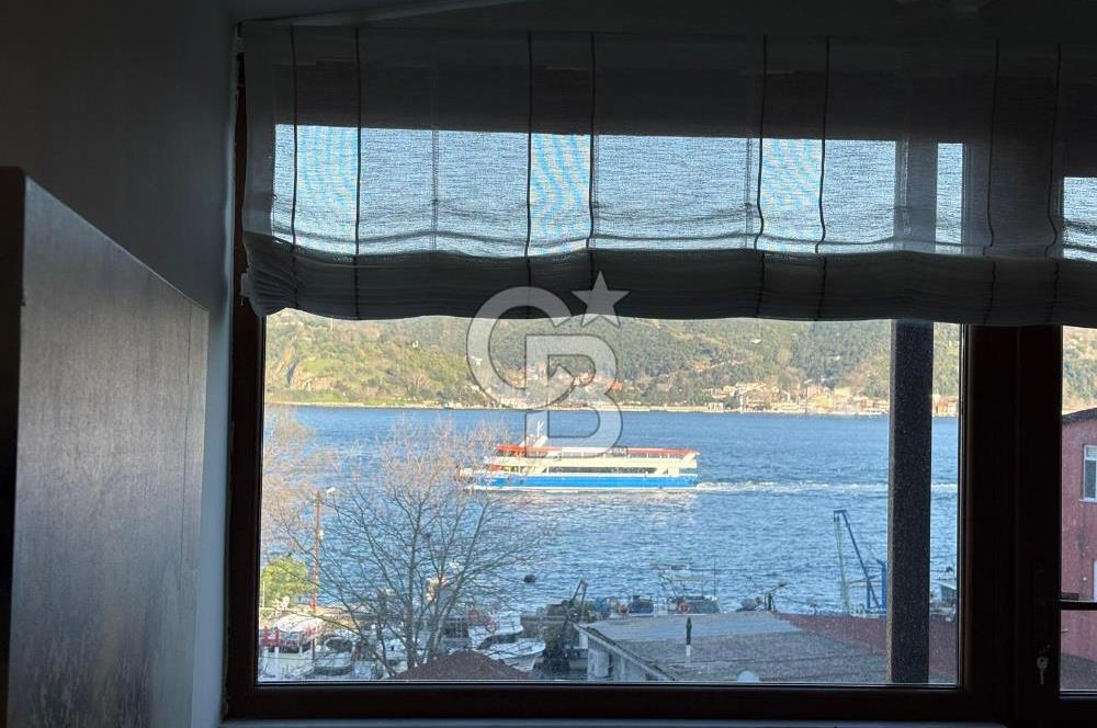 Sarıyer Rumeli Kavağında Deniz Manzaralı Eşyalı 1+1