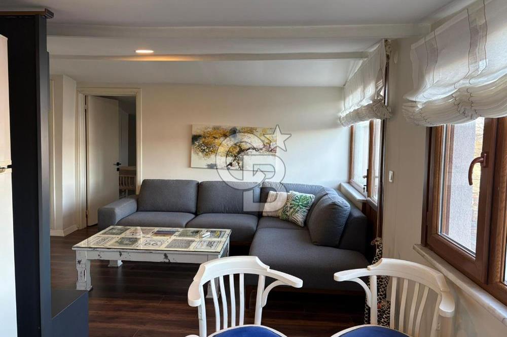 Sarıyer Rumeli Kavağında Deniz Manzaralı Eşyalı 1+1
