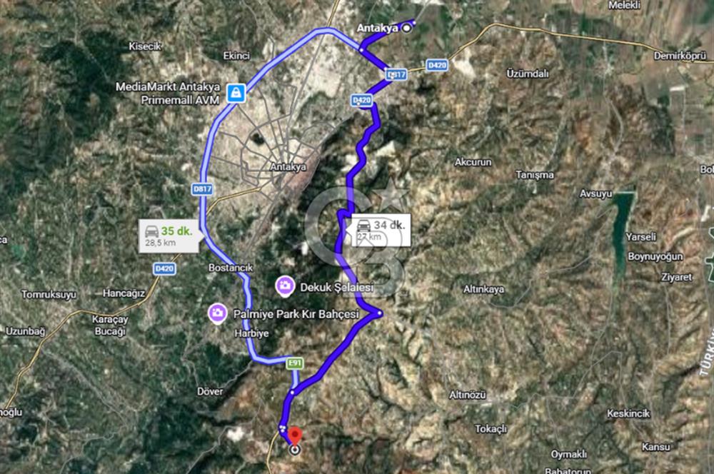 YUKARIOKÇULAR'DA *GES VE TARIMA* UYGUN 6 DÖNÜM SATILIK TARLA