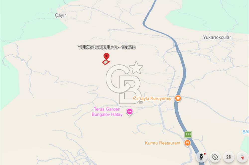 YUKARIOKÇULAR'DA *GES VE TARIMA* UYGUN 6 DÖNÜM SATILIK TARLA