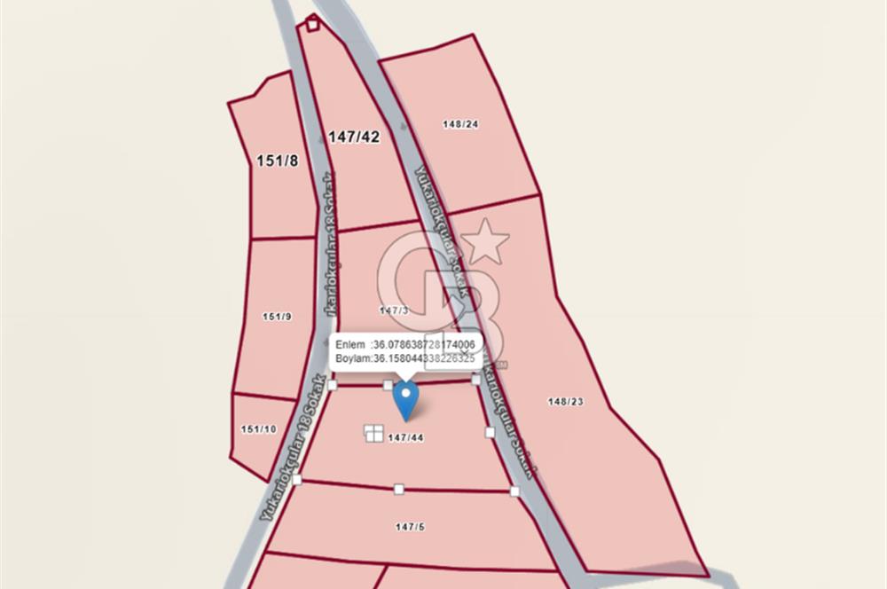 YUKARIOKÇULAR'DA *3.797 M2* ÇİFT ASFALT CEPHELİ-SATILIK TARLA