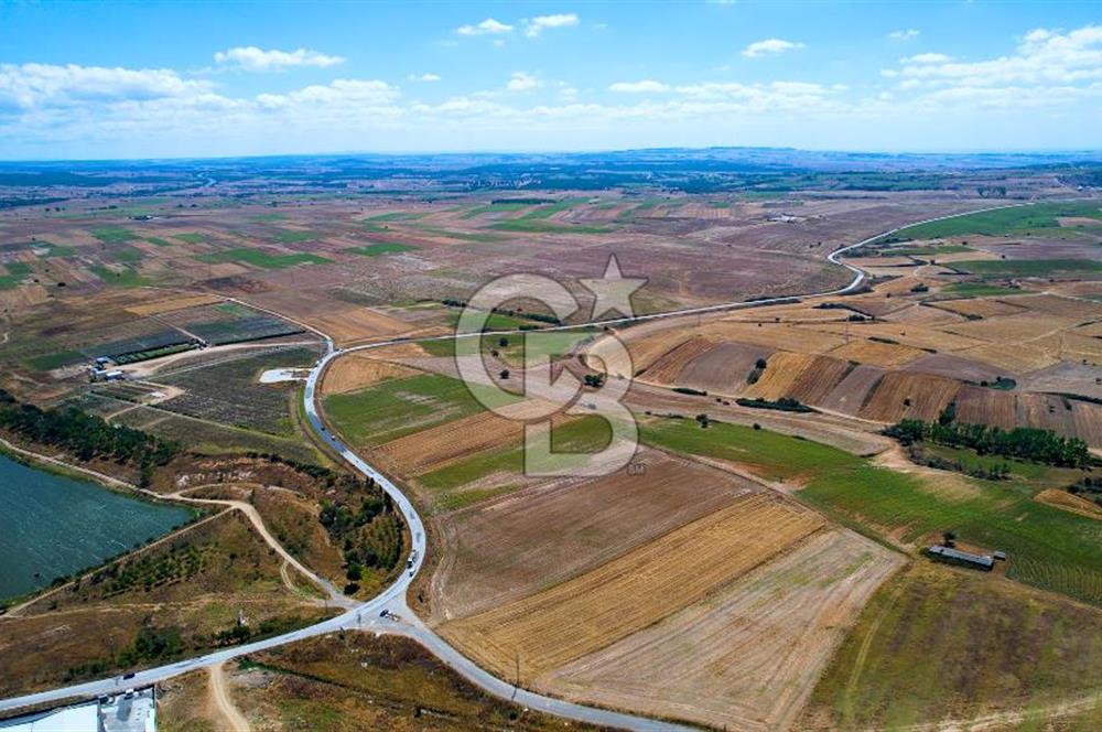 TEKİRDAĞ ERGENE VELİMEŞE OSB BÖLGESİNDE SANAYİ DEPO İMARLI ARSA