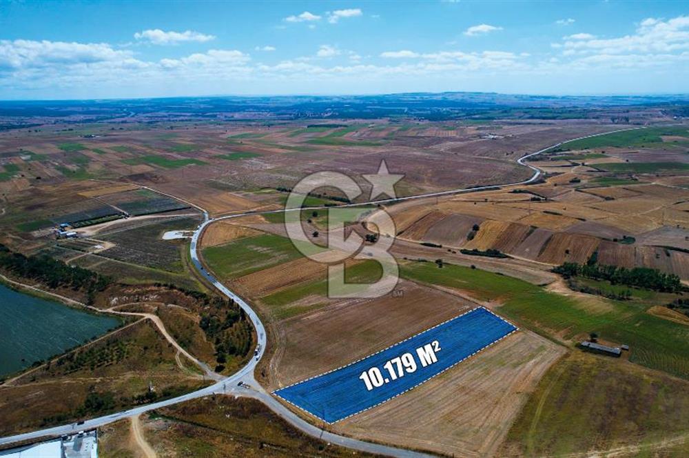 TEKİRDAĞ ERGENE VELİMEŞE OSB BÖLGESİNDE SANAYİ DEPO İMARLI ARSA
