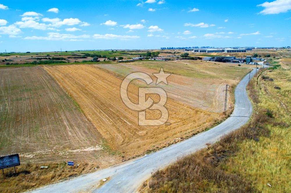 TEKİRDAĞ ERGENE VELİMEŞE OSB BÖLGESİNDE SANAYİ DEPO İMARLI ARSA
