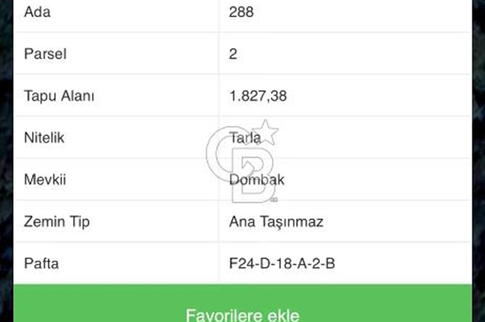 KANDIRA ÇALKÖY’DE PLAJLARA YAKIN, YATIRIMLIK 1.828 m² MÜSTAKİL TARLA