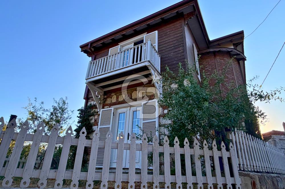 Çanakkale Ayvacık Süleymanköy Taş & Ahşap Müstakil Bahçeli Villa
