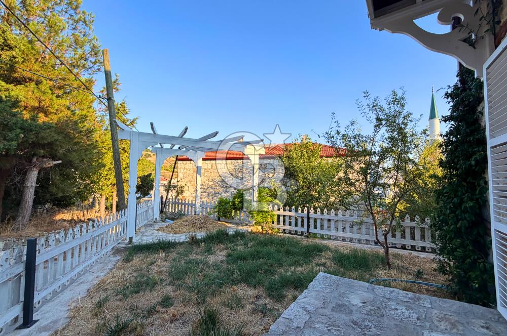 Çanakkale Ayvacık Süleymanköy Taş & Ahşap Müstakil Bahçeli Villa