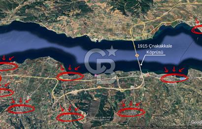 Çanakkale Lapseki Kangırlı'da Satılık 249 m² Arsa ve Eski Ev