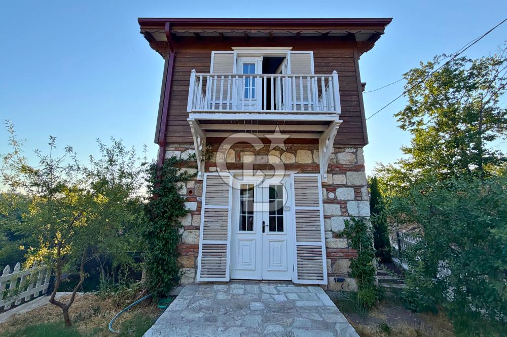 Çanakkale Ayvacık Süleymanköy Taş & Ahşap Müstakil Bahçeli Villa