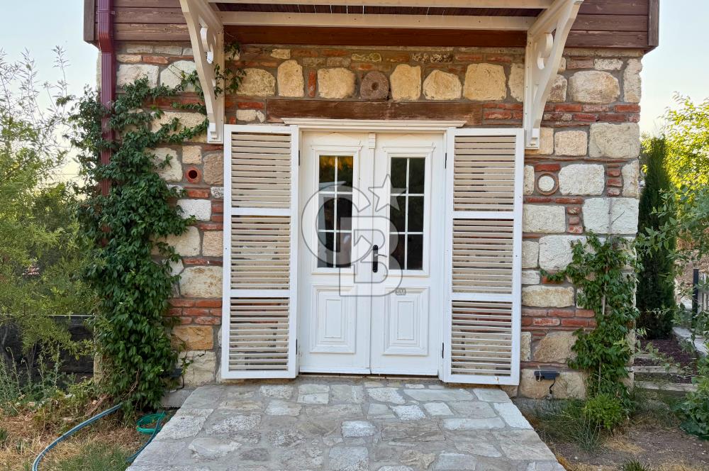 Çanakkale Ayvacık Süleymanköy Taş & Ahşap Müstakil Bahçeli Villa