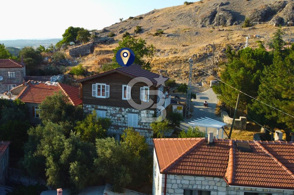 Çanakkale Ayvacık Süleymanköy Taş & Ahşap Müstakil Bahçeli Villa