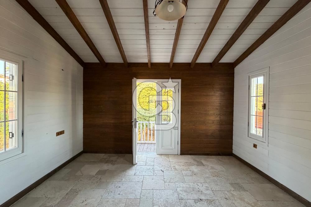 Çanakkale Ayvacık Süleymanköy Taş & Ahşap Müstakil Bahçeli Villa